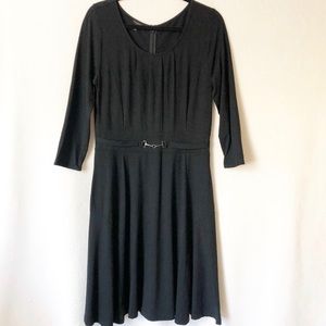 Talbots Fit & Flare Stretch Dress Size 8